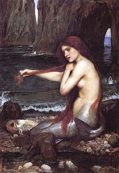 John William Waterhouse The Mermaid France oil painting art